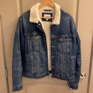 Goodfellow Denim and Sherpa jacket